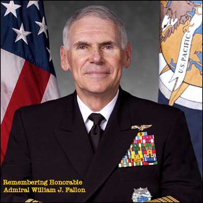 An Honorable man, Admiral William J. Fallon