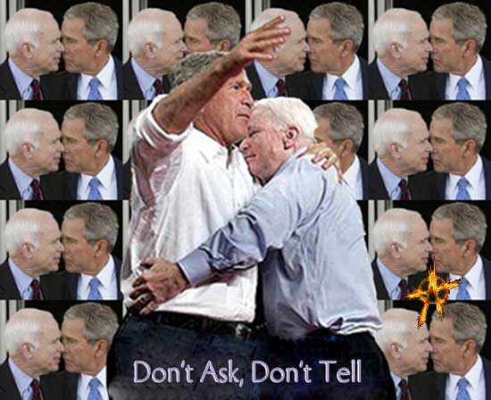 Chickenhawk Lover McCain becomes Obama's chief critic