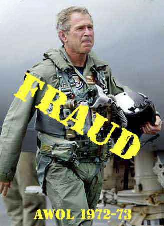 George W. Bush AWOL Coward