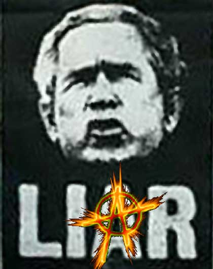 George W. Bush is a lying, baby murdering, war criminal