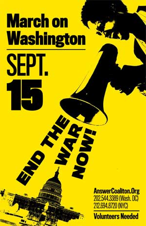 March on Washington September 15th