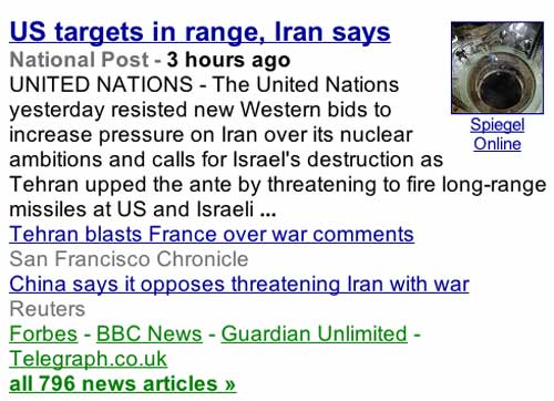US targets in range, Iran says - and don't forget the Iraq smoking gun bull sh*t