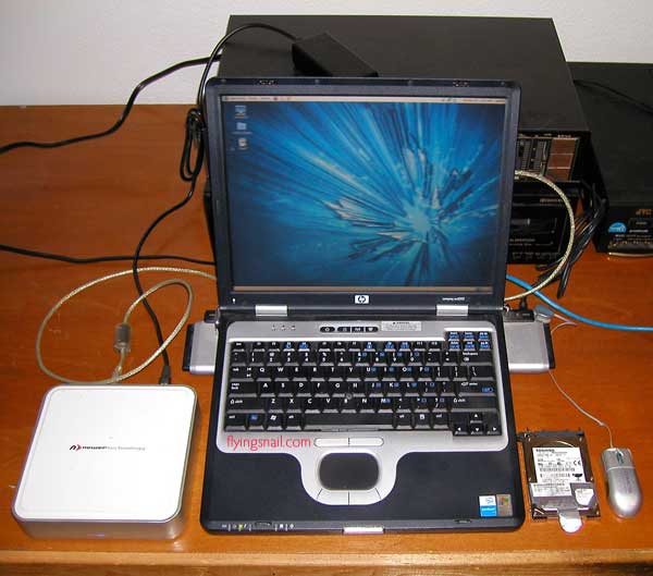 Boot Fedora Core 14 on HP compaq nc6000 using USB External Hard Drive