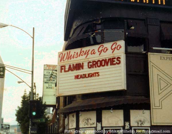 Flamin' Groovies at the Whiskey a Go Go