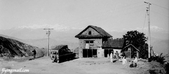 On the road in Nepal