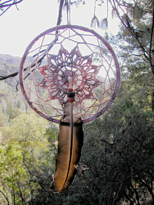 Dream Catcher with Feather