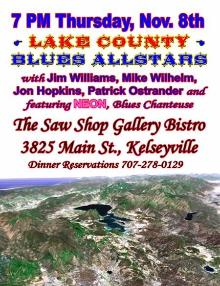 Lake County Blues Allstars - Kelseyville, Ca., Nov. 8th, 2007 - 7PM