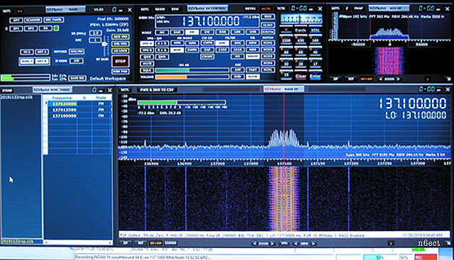 RSP2PRO ~ NOAA-19 (ch 3-4, southbound 84 E) at 2019-11-28 13:52 UTC