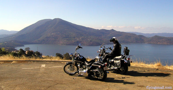 Mount Konocti, Lake County, CA ~ Mike Wilhelm on the XS Yamaha & Sprung's FXSTS