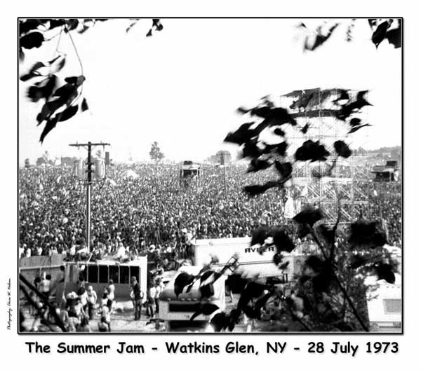 The Summer Jam - Watkins Glen, NY - 27-28 July 1973