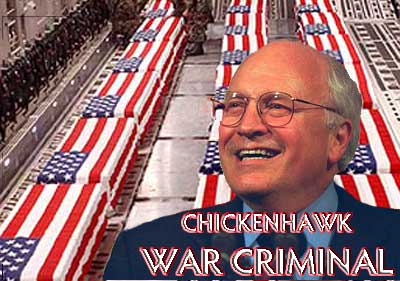 Chickenhawk War Criminal for Helliburdon