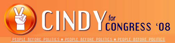 CINDY FOR CONGRESS 2008