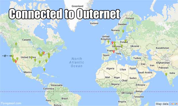 Connected to Outernet