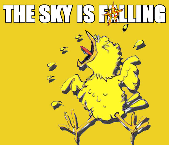 The sky is falling!